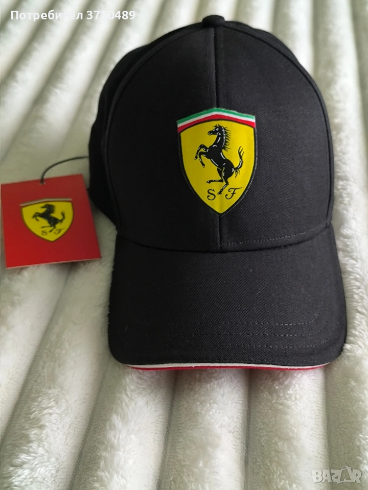 Класическа шапка на Ferrari, снимка 1