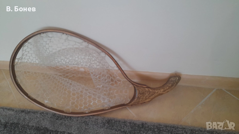 Ръчноизработен дървен кеп, снимка 1