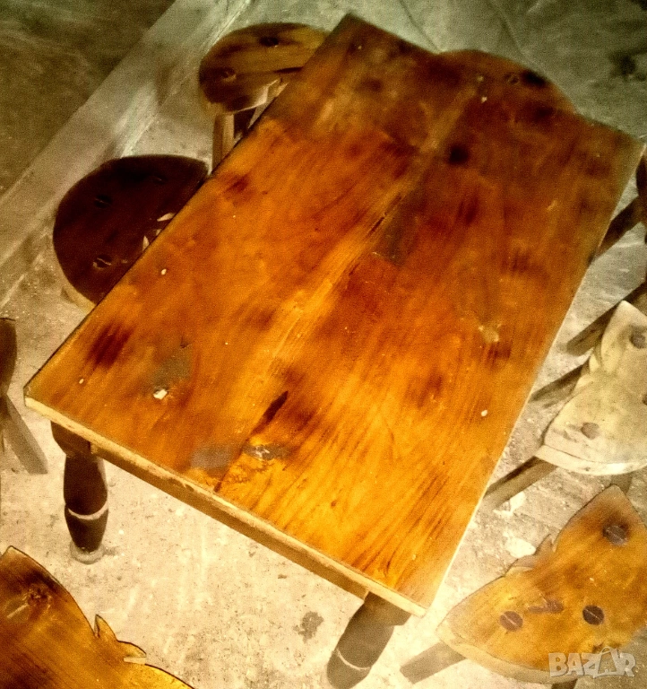 Ретро Рустик стил маси , снимка 1