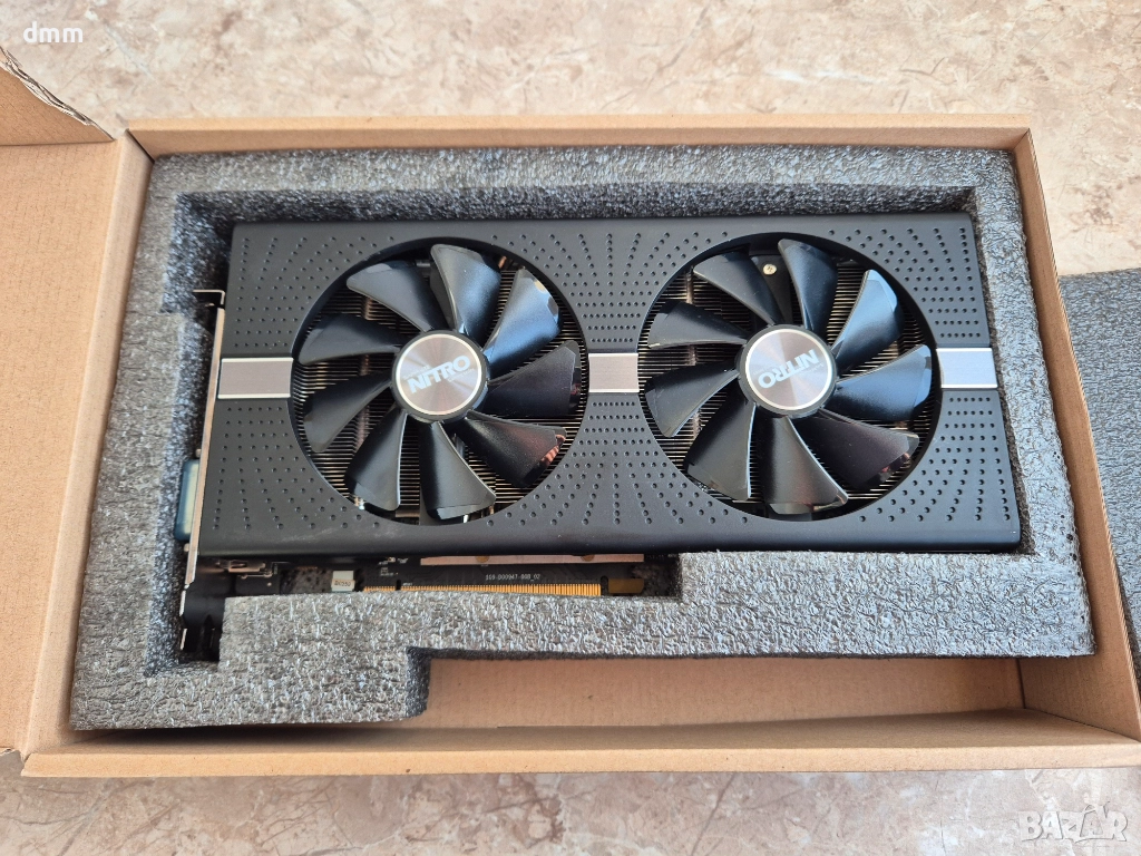 sapphire nitro+ radeon rx570 4gb, снимка 1
