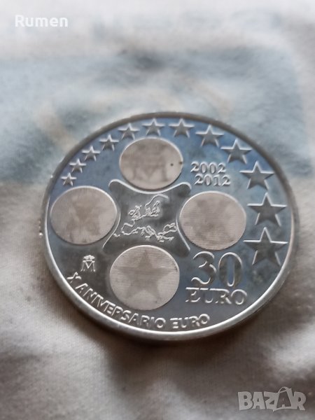 30 евро 2012 година Испания , снимка 1