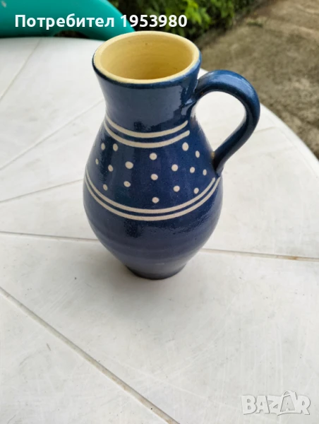 Стара керамична кана, снимка 1