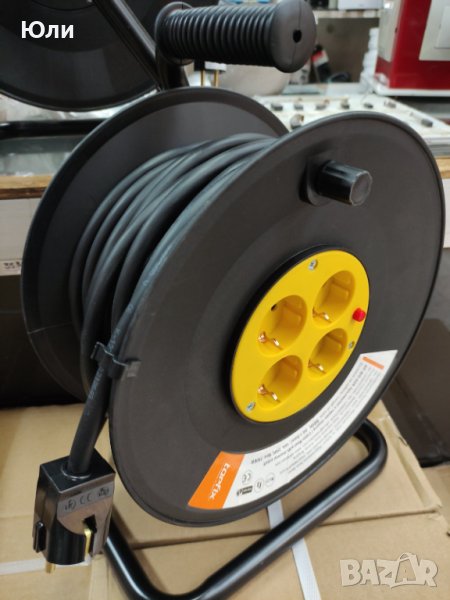 Макара с гумиран кабел ШКПЛ 3х1.5 мм2, снимка 1