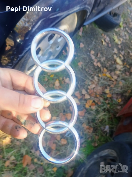 Емблема заден капак Audi A2, 2000.02 - 2005.08, снимка 1