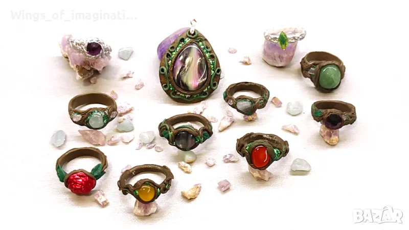 Пръстени ръчна изработка , снимка 1