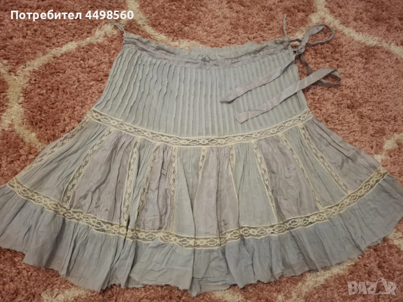 PEACH Пола/коприна и памук, снимка 1