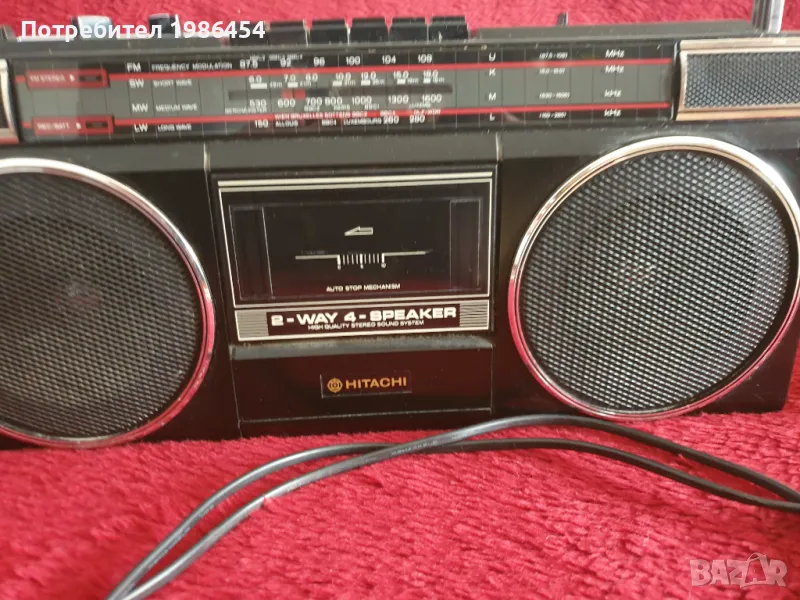 Радио- касетофон Hitachi , снимка 1