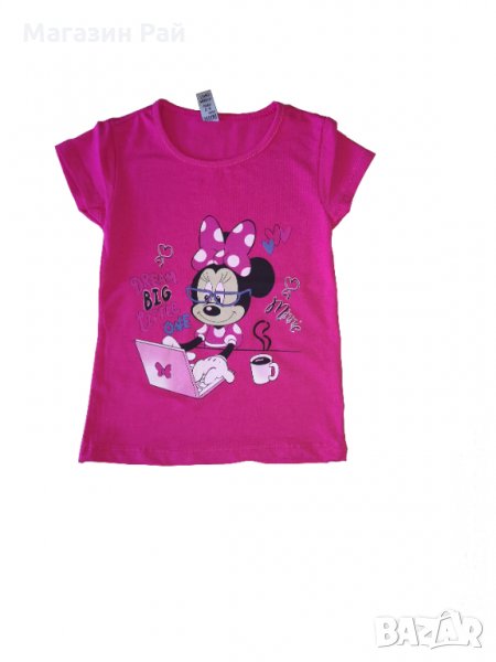 НАМАЛЕНИЕ ! Блуза с къс ръкав "Мини маус" - Dasilva kids (3 - 6 години), снимка 1