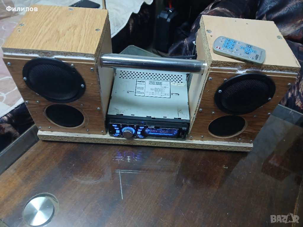 нео- авто радио пригодено за ползване в домашни условия, снимка 1