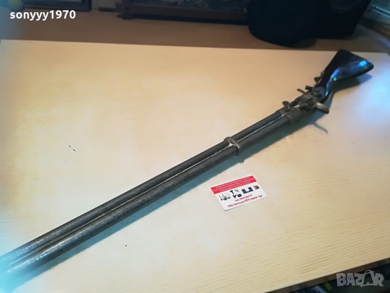 ЗАЯВЕНА-ретро двуцевка с въртящи се дула-внос germany 0306211134, снимка 1