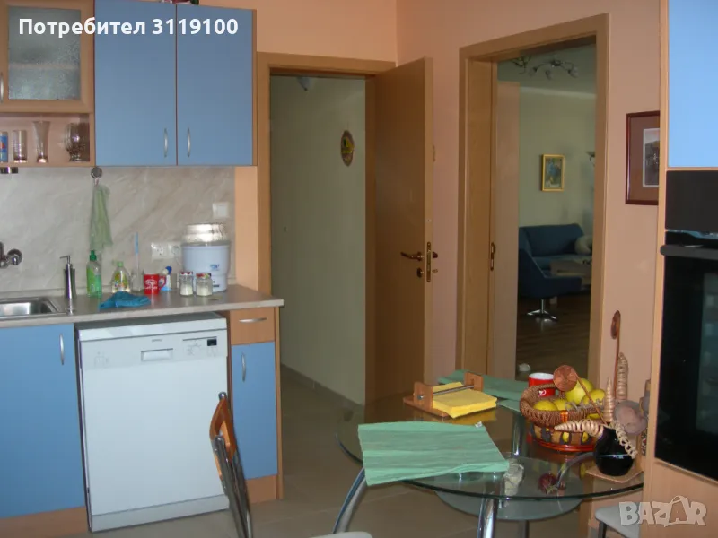 Продава се стъклена маса кръгла, снимка 1