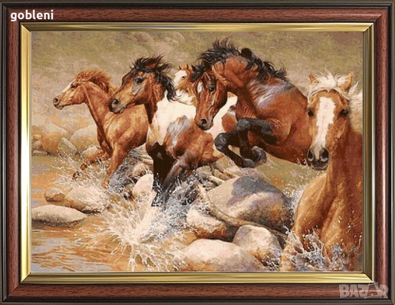 гоблен "КОНЕТЕ" Д 46; размери/39*28/см.; 35 цвята; 57 лв., снимка 1