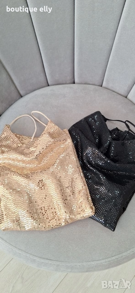 потник с пайети, снимка 1