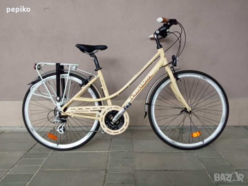 Продавам колела внос от Германия градски алуминиев велосипед SHEER HIBRID CITY 28 цола  SHIMANO ALTU, снимка 1