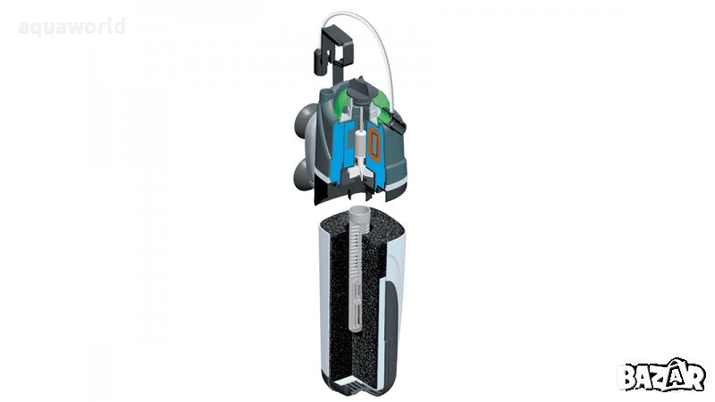 "ПРОМОЦИЯ" Вътрешен филтър AquaEL FAN 2 Plus EU, снимка 1