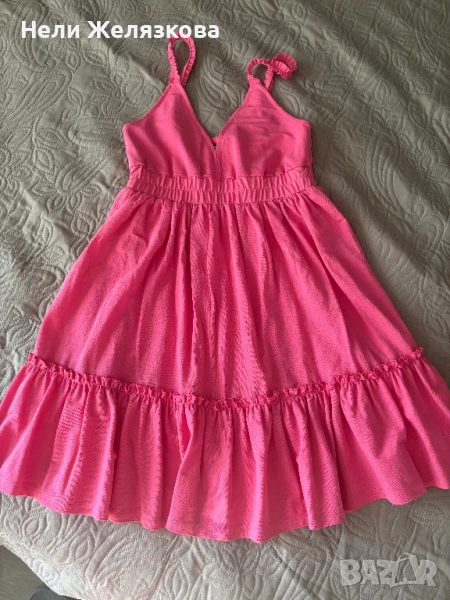 Розова рокля, снимка 1