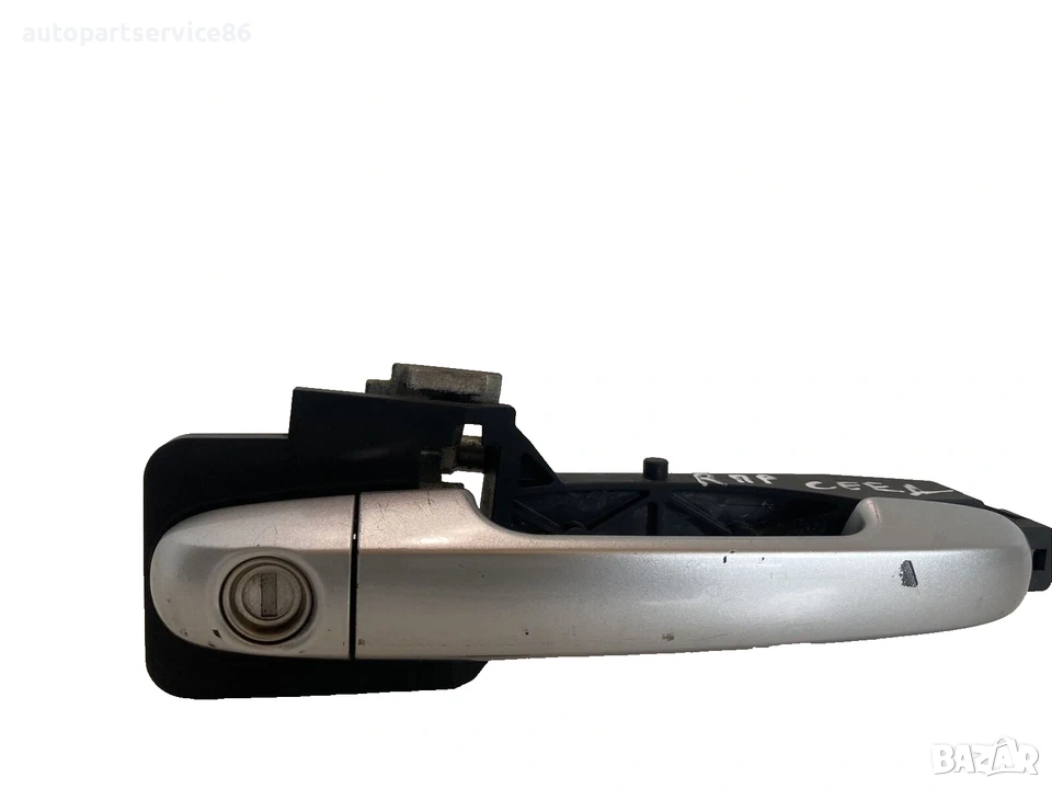 Външна дръжка за предна дясна врата сребриста за KIA Ceed 1.6 CRDi (2008), снимка 1