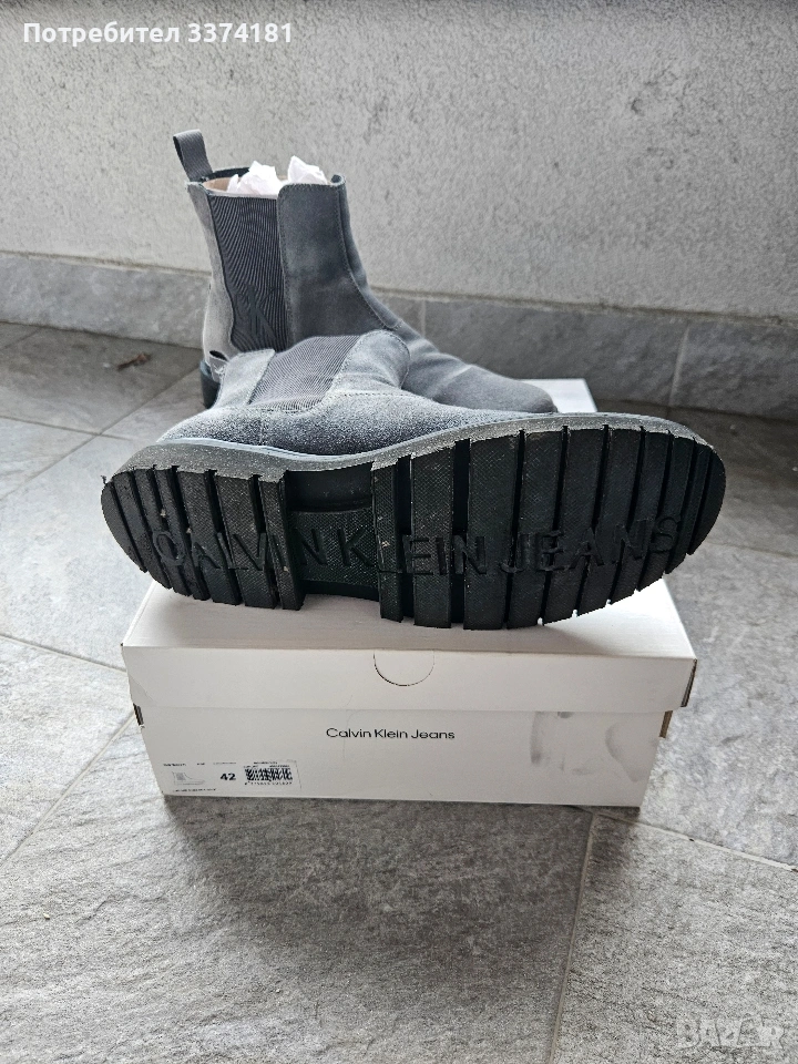 Мъжки боти Calvin Klein, снимка 1