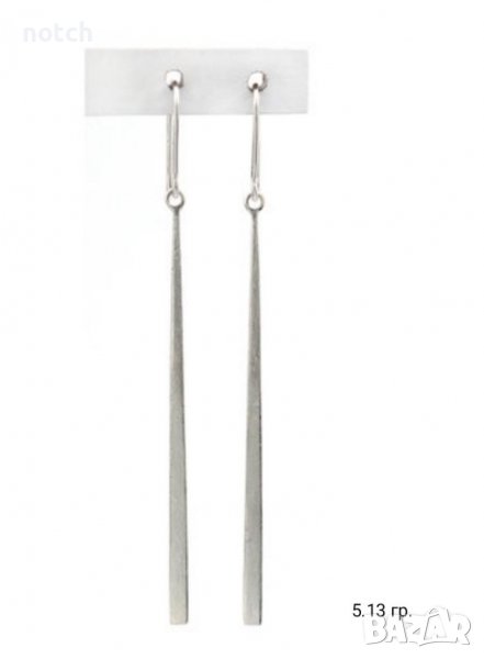 сребърни обеци, снимка 1
