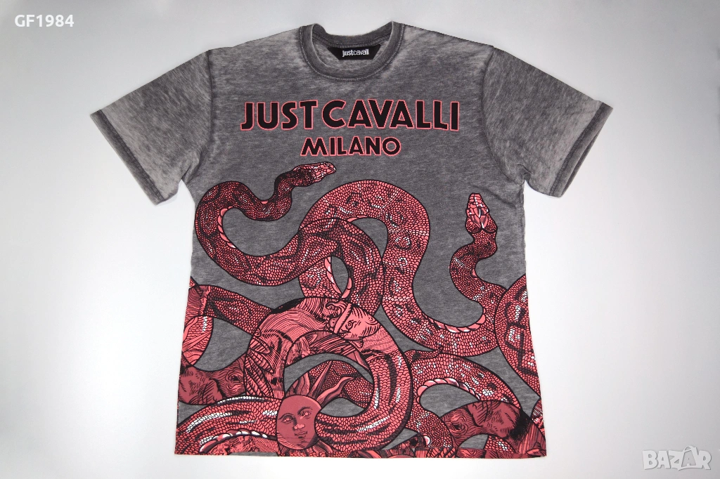Just Cavalli - мъжка тениска, размер М, снимка 1