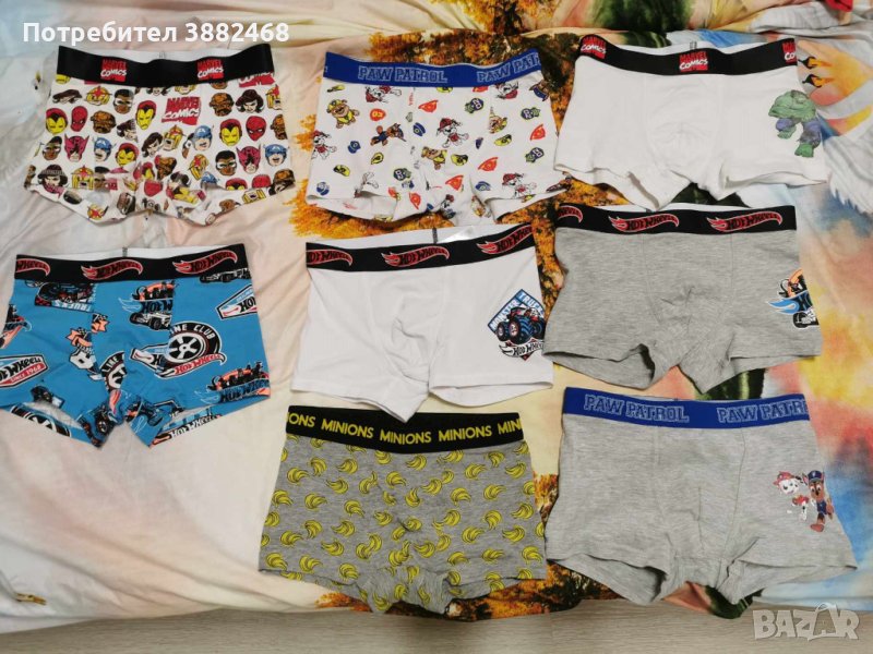 134/140 размер H&M и др има нови боксерки на H&M, снимка 1
