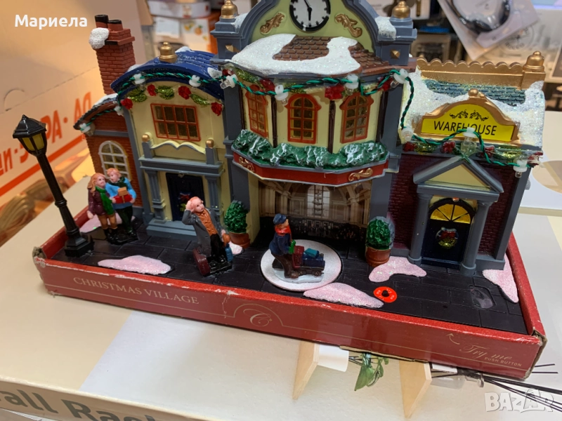 Коледна LED Музикална Декорация / Коледна Сцена, снимка 1