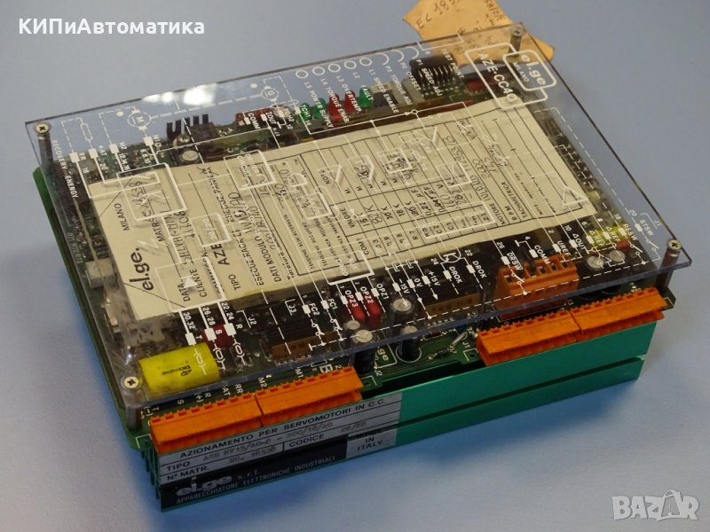 блок управление el.ge AZE HV 15/AO-P-200/18/40 servo drive controller, снимка 1