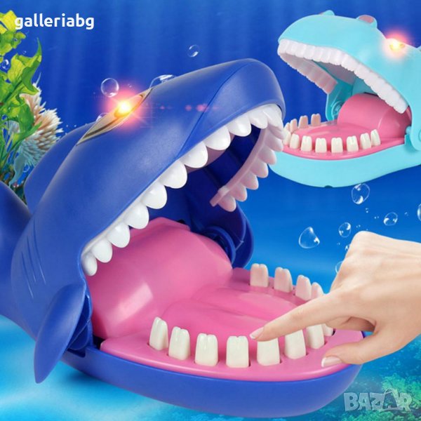 Забавна играчка хапеща акула, снимка 1