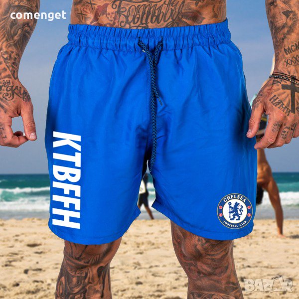 ЛЯТО 2025! Мъжки бански / плувни шорти ЧЕЛСИ / CHELSEA. Поръчай на отбор по ИЗБОР!, снимка 1