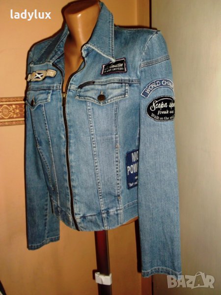 Scapa Sports, Уникално дънково Яке, Размер 38 (М). Код 701, снимка 1