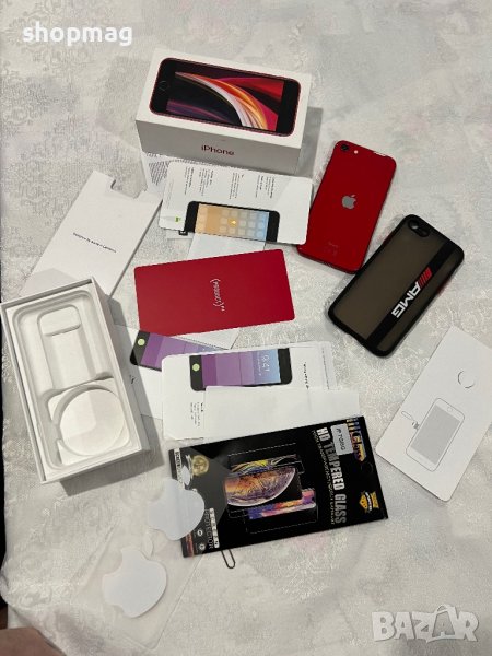 Apple Iphone SE2020 2GEN 64GB RED гаранция+подаръци, снимка 1