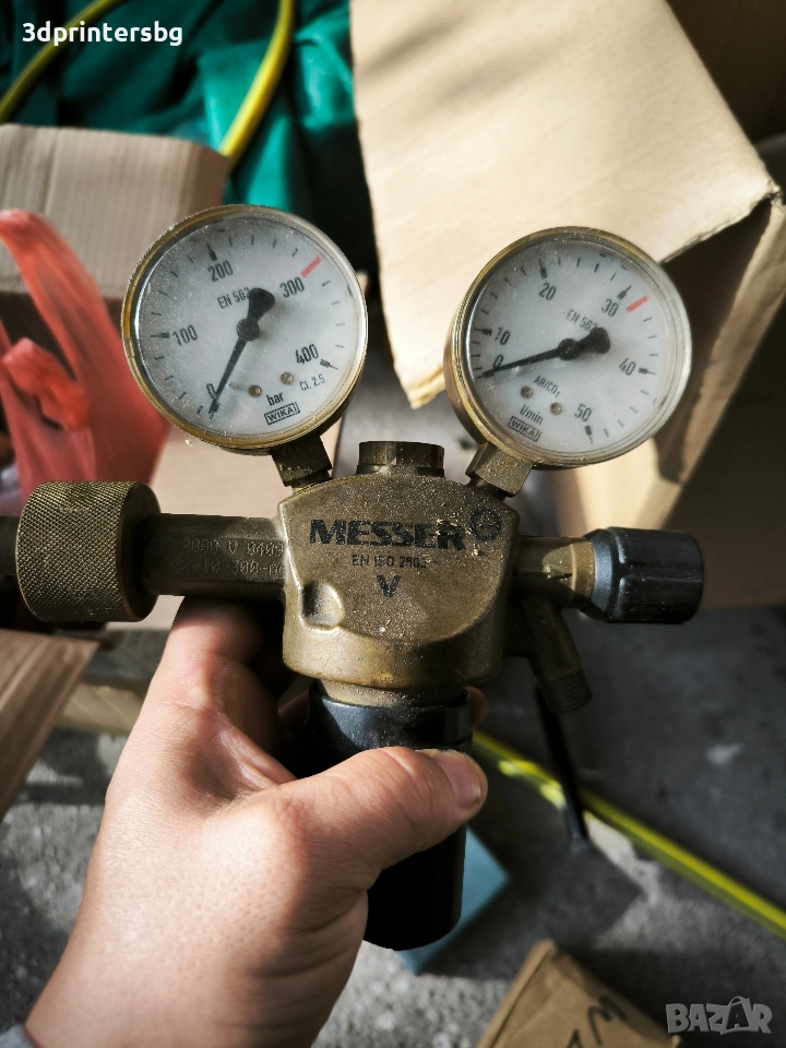 Редуцир вентил Messer, снимка 1