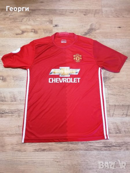 Мъжка футболна тениска Manchester POGBA Размер L, снимка 1