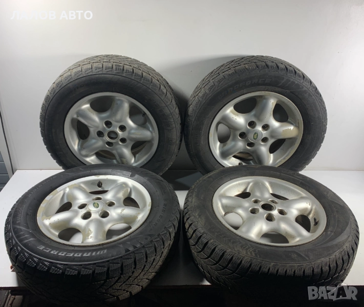 Зимни гуми 215/65/16 Алуминиеви джанти Ленд Ровър Фрилендър Zimni gumi 212/65R16 djanti Freelander, снимка 1