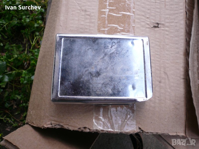 ТАБАКЕРА ЗА ЦИГАРИ И ЗАПАЛКА, снимка 1