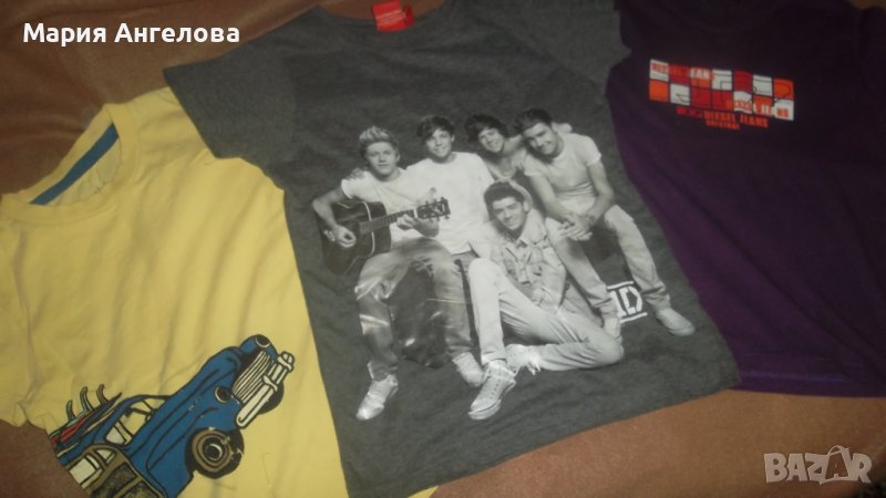 3 маркови блузки общо за 18 лв. ръст 128-134, снимка 1