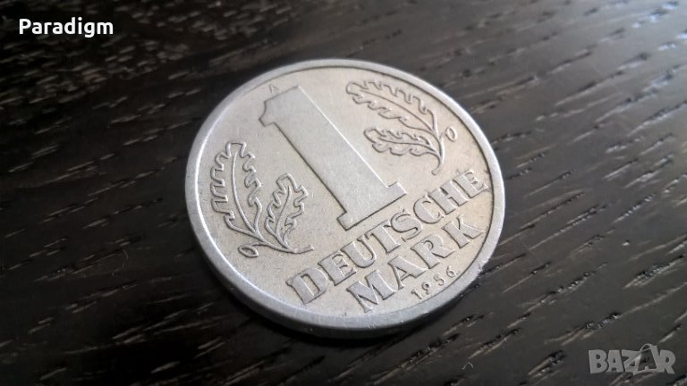 Монета - Германия - 1 марка | 1956г.; серия А, снимка 1