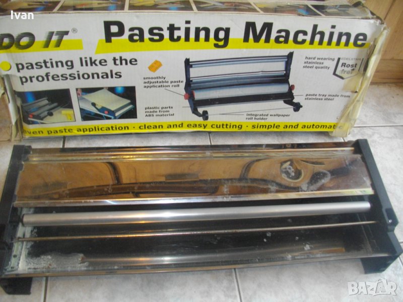 ЗА ЧАСТИ-ЗА РЕМОНТ-55 СМ-Нова Немска Машина За Залепяне на Тапети, снимка 1