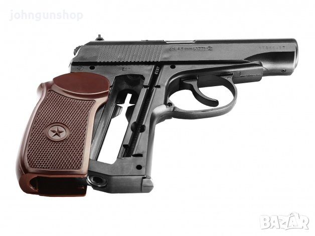 🔫 Въздушен пистолет Borner PM-X – реплика на легендарния „Макаров“, снимка 1