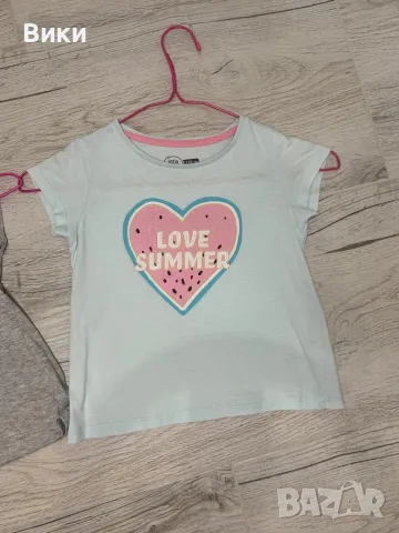 Лот детски тениски 5-6г ръст 116см, снимка 5 - Детски тениски и потници - 49600935