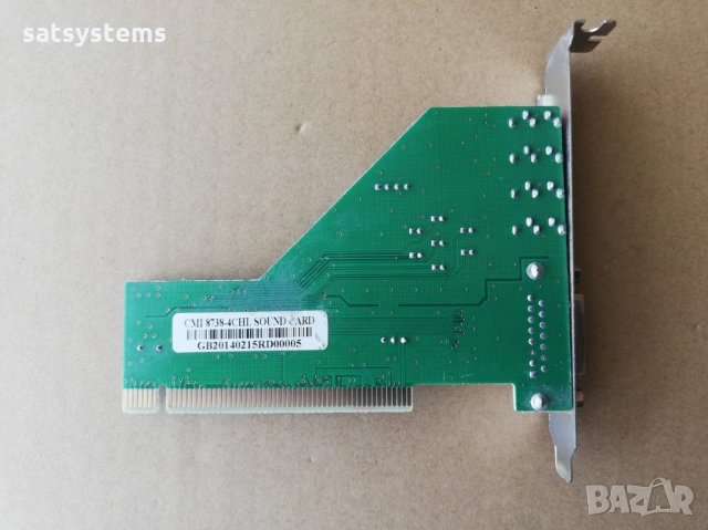 Звукова карта C-Media CMI 8738  4-Ch PCI, снимка 7 - Други - 33037863