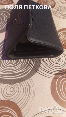 Ново тъмно синьо портмоне, снимка 4 - Портфейли, портмонета - 43666777