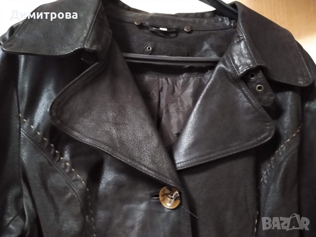 Дамко яке - естествена кожа, снимка 3 - Якета - 27720142