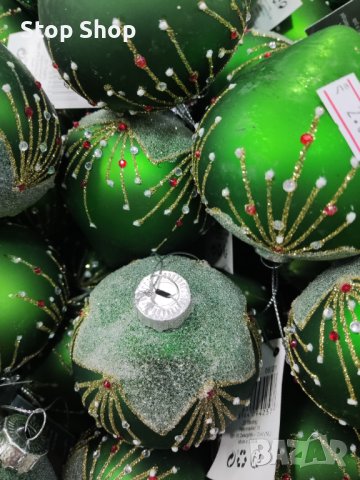 Стъклени коледни топки , снимка 3 - Декорация за дома - 42992392