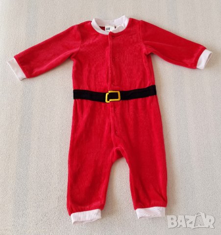 Коледен ромпър  H&M 3-6 месеца НОВ, снимка 3 - Бебешки гащеризони - 26762906
