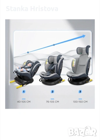 Детско столче за автомобил Reecle., снимка 6 - Столчета за кола и колело - 53497759