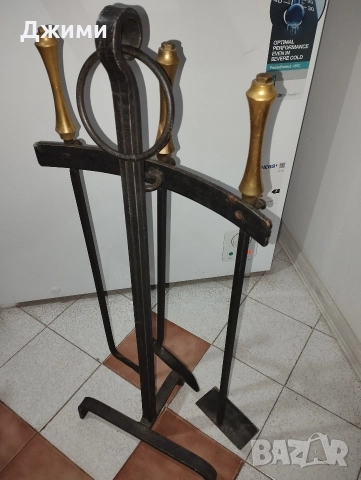 големи камини прибори, снимка 5 - Антикварни и старинни предмети - 52583802