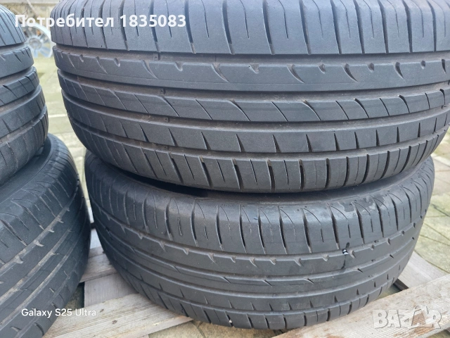 Лети джанти 17ки 5х114.3 Kia + летни гуми 225/60/17 Hankook, снимка 13 - Гуми и джанти - 53293670