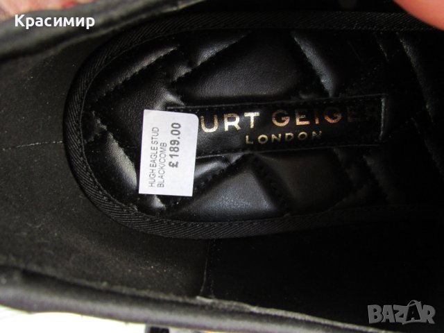 Мъжки обувки с камъни Kurt Geiger London, снимка 16 - Официални обувки - 43900611