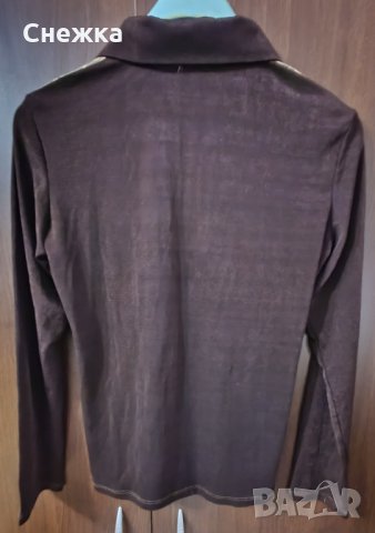 Дамска блуза с шарка, снимка 2 - Блузи с дълъг ръкав и пуловери - 35187131